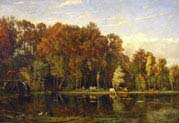 the pond
